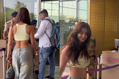 Disha Patani Flaunts Her Curves In Crop Top And Denims, Gets Papped At Airport; Watch