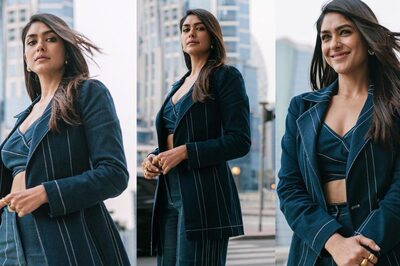 Mrunal Thakur Absolutely Rocks the Denim-On-Denim Style in Latest Pictures From Dubai