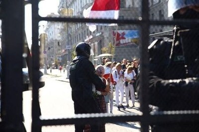 Protesters Crowd Minsk As Belarus Leader Gets Birthday Call From Putin