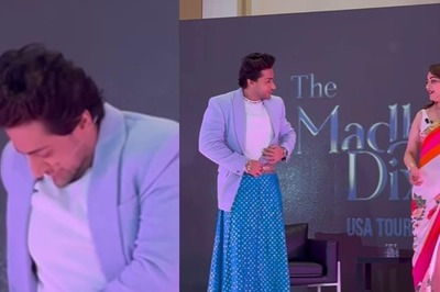 Watch: Shalin Bhanot Dances To Dola Re Dola With Madhuri Dixit On Her Special US Tour