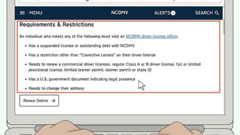 How to Renew a North Carolina Drivers License