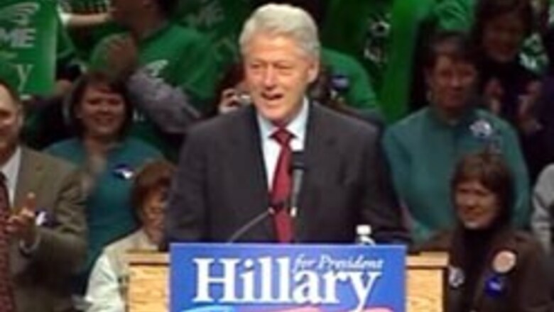 Bill bats for Hillary as US Prez race heats up
