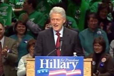 Bill bats for Hillary as US Prez race heats up