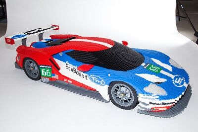 Lego Ford GT and GT40 Take the Le Mans Fever to a New High