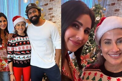 Katrina Kaif, Vicky Kaushal Flaunt Their Million-Dollar Smiles As They Celebrate Christmas | Photos