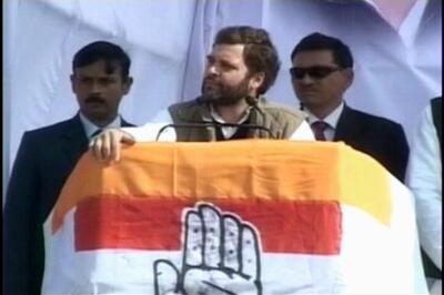 Rahul Gandhi's Amethi visit sees protests again
