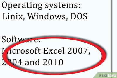 How to Write a Summary of Your Computer Proficiency