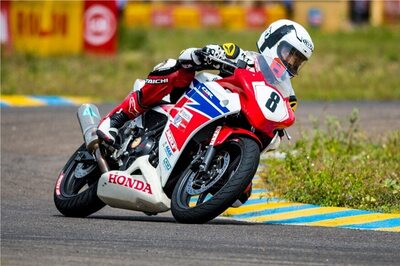 Honda Wins 7 Podiums at MMSC FMSCI Indian National Motorcycle Championship 2017