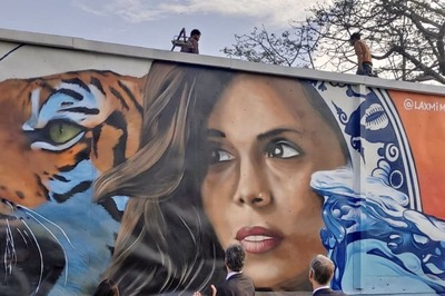 Mural Art In Delhi Celebrates 75 years of Dutch-India Relations