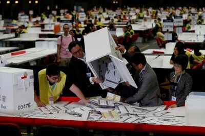 Pro-Democracy Leader Leads in Hong Kong Polls