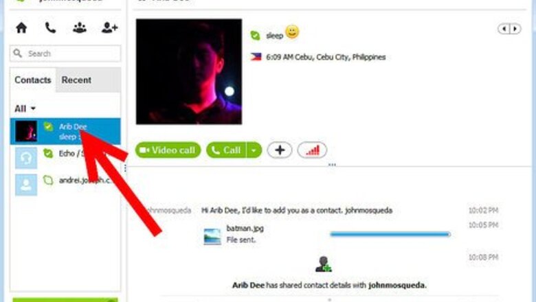 How to Transfer a File With Skype