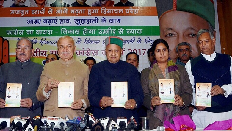 Congress Himachal Poll Manifesto Woos Farmers, Youths, Employees