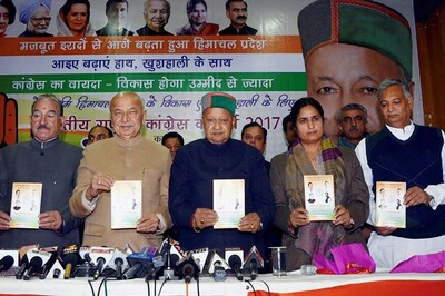 Congress Himachal Poll Manifesto Woos Farmers, Youths, Employees