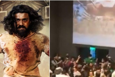 RRR Fever Grips Nepal! Ram Charan and Jr NTR Fans Groove To Sholay Song In Movie Theatre - Video Goes Viral