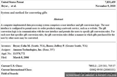 Bad gifts may be history with Amazon's idea