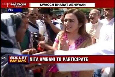 Nita Ambani to join Maharashtra Governor for cleanliness drive today