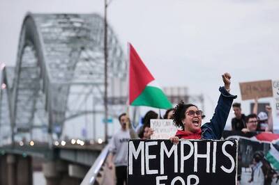 Pro-Palestinian Demonstrators Block Traffic Into Chicago Airport, Causing Headaches For Travelers