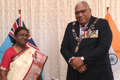 President Droupadi Murmu Conferred With Fiji's Highest Civilian Award