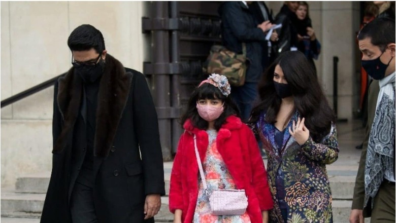 Aishwarya Rai, Abhishek Bachchan and Aaradhya Sport Long Coats During Paris Outing, See Pics