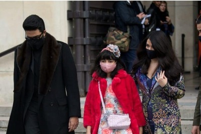 Aishwarya Rai, Abhishek Bachchan and Aaradhya Sport Long Coats During Paris Outing, See Pics