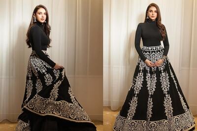 Aditi Rao Hydari Stuns In A Regal Manish Malhotra Ensemble At Arab Festival Awards, See Pics