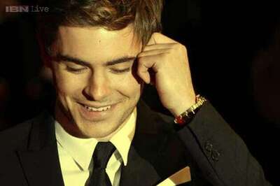 Zac Efron, Sami Miro attend Halloween party