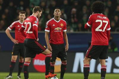 Manchester United crash out of Champions League after 3-2 loss against Wolfsburg
