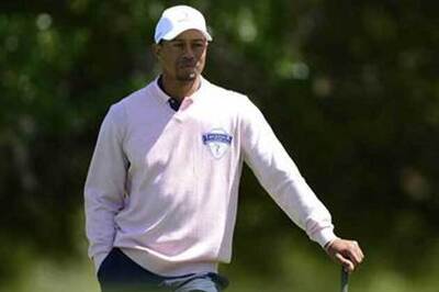 Tiger Woods tees off at Delhi Golf Club amid fanfare