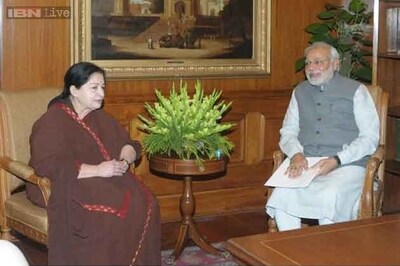 Jaya writes to PM Modi, demands secure release of 64 Tamil fishermen