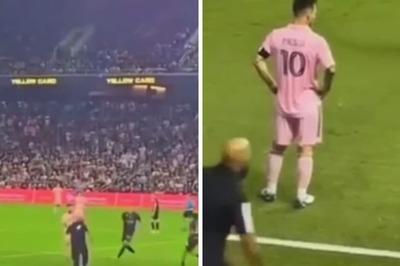Watch: Lionel Messi's Bodyguard Shields Inter-Miami Star From Overly Enthusiastic Fans