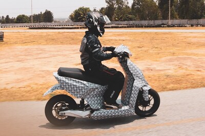 Upcoming Simple Mark 2 Electric Scooter Revealed Testing Wearing Camouflage, Designed on Solidworks