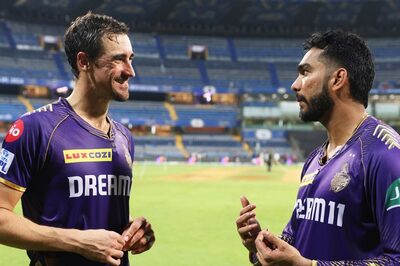 KKR's Mitchell Starc And Venkatesh Iyer Relive The Win Against MI In IPL 2024