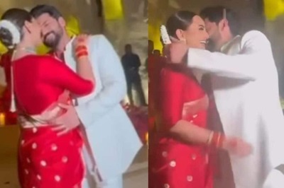 Sonakshi Sinha Blushes Hard As She and Zaheer Iqbal Perform FIRST Dance on 'Afreen Afreen' | Watch