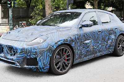 Upcoming Maserati Grecale SUV Spotted Wearing Camouflage Ahead of Launch