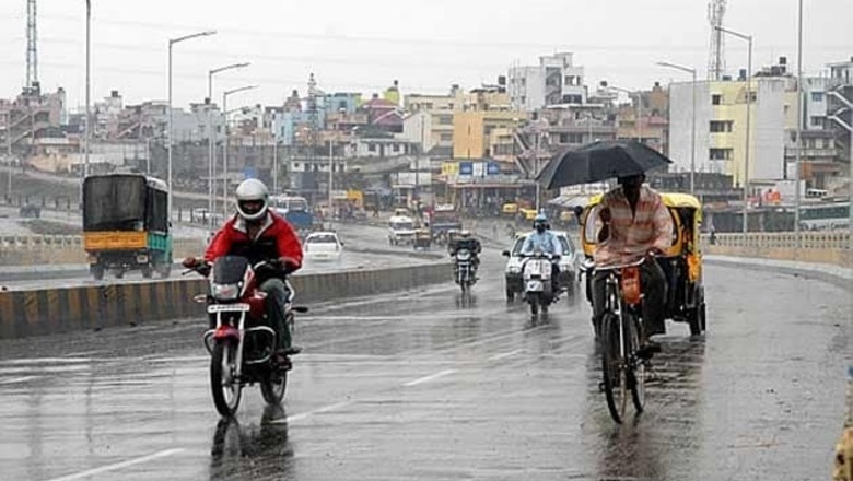 Rain in Bangalore brings temperature down