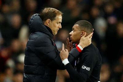 'Nothing Personal': PSG Coach Thomas Tuchel Plays Down Touchline Spat With Kylian Mbappe