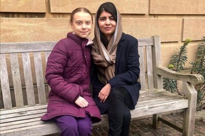 Young Activists Greta Thunberg and Malala Meet; Pictured Together at Oxford University