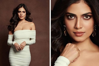 Malavika Mohanan Flaunts Her Curves in an Off-Shoulder Bodycon Dress