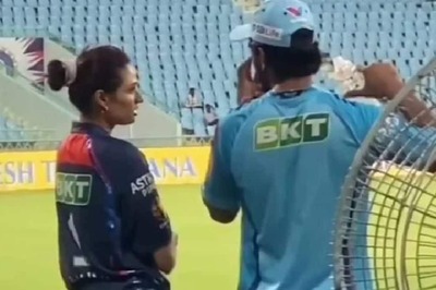 Athiya Shetty Accompanies KL Rahul at Ekana Stadium Ahead of CSK Clash: WATCH