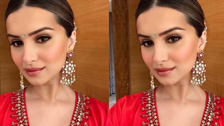 Tara Sutaria Knows How To Slay In A Red Ethnic Fit — See Pic
