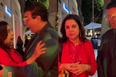 Karan Johar Bumps Into Farah Khan In LA, Roast Each Other for Outfits in ROFL Video; Sania Mirza Reacts