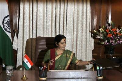 Indians taken hostage by ISIS in Mosul are alive: Sushma Swaraj