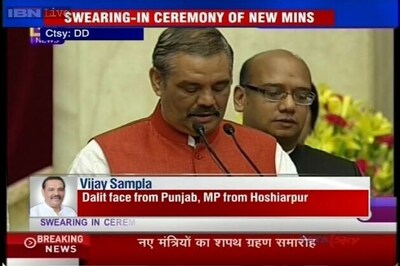 Vijay Sampla, once a plumber becomes a minister in Modi government