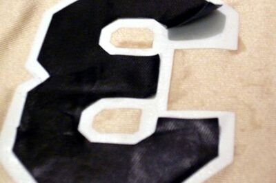 How to Reattach Plastic Lettering to a Jersey
