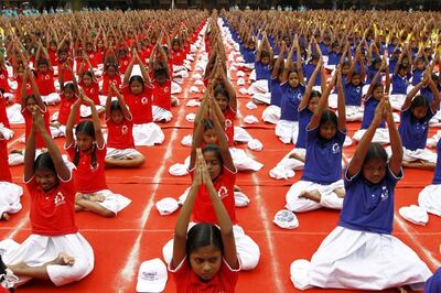 Stage set for International Yoga Day celebrations on Sunday