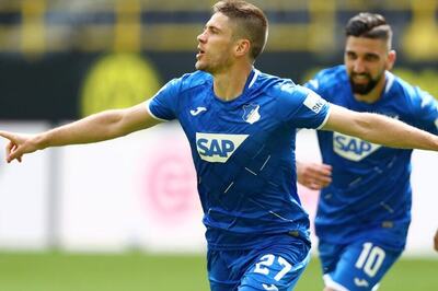 Bundesliga: Andrej Kramaric Scores All Four as Hoffenheim Stun Borussia Dortmund