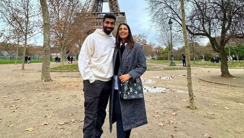 Sanjana Ganesan Pens Heartfelt Note For Husband Jasprit Bumrah's 30th Birthday