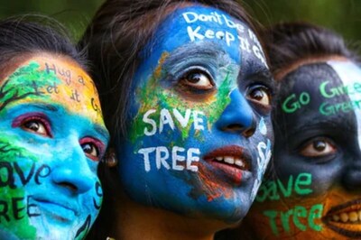 Green Activists Stage `Chipko' Agitation to Protest Tree Felling for River Front Development in Pune
