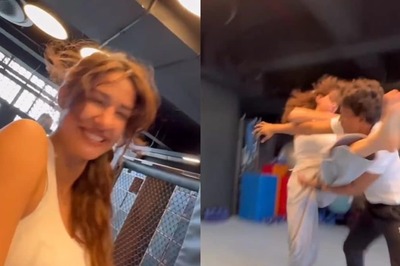 Disha Patani Flaunts Her Insane Abs In This Breathtaking Workout Video; Watch