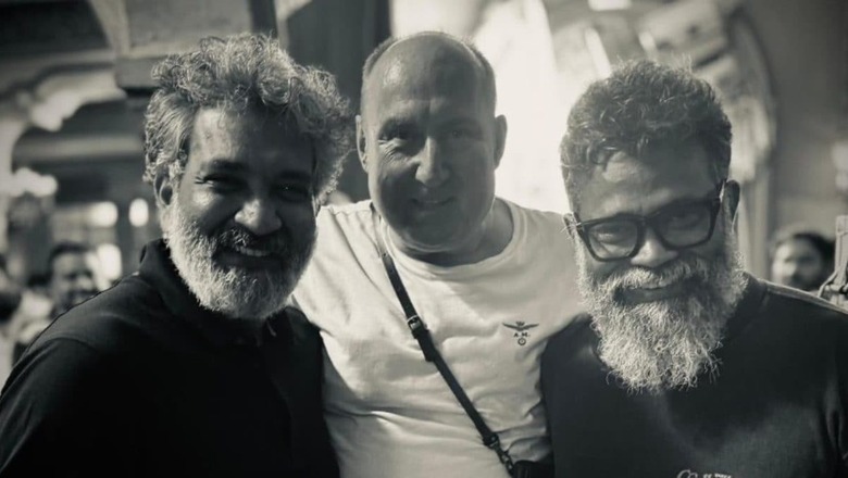 SS Rajamouli Shares ‘Iconic’ Photo From The Sets Of Allu Arjun Starrer Pushpa 2: The Rule; See Here